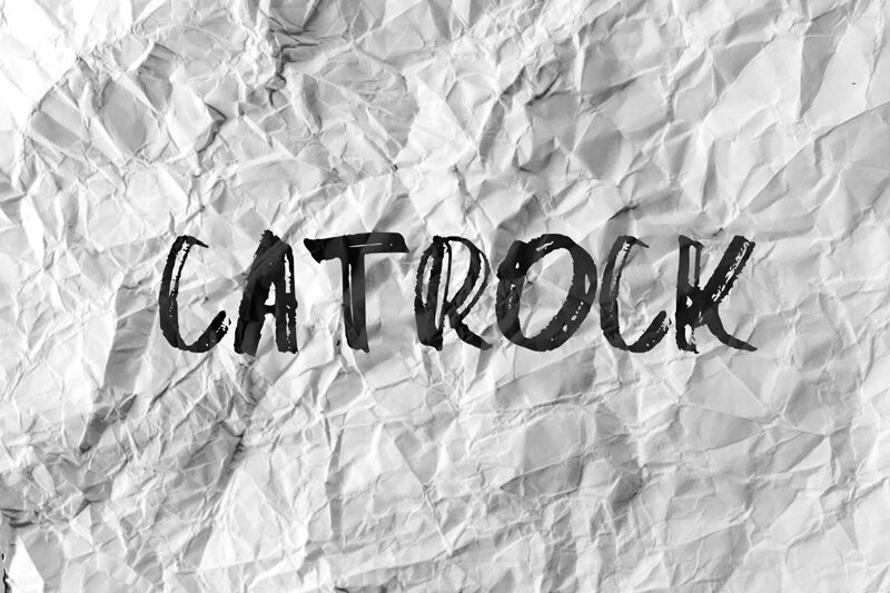 catrock Font