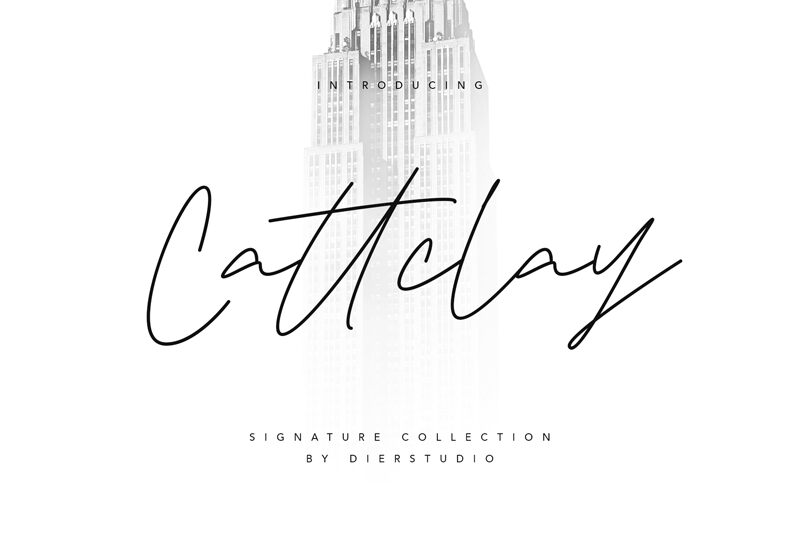 Cattclay Czcionka