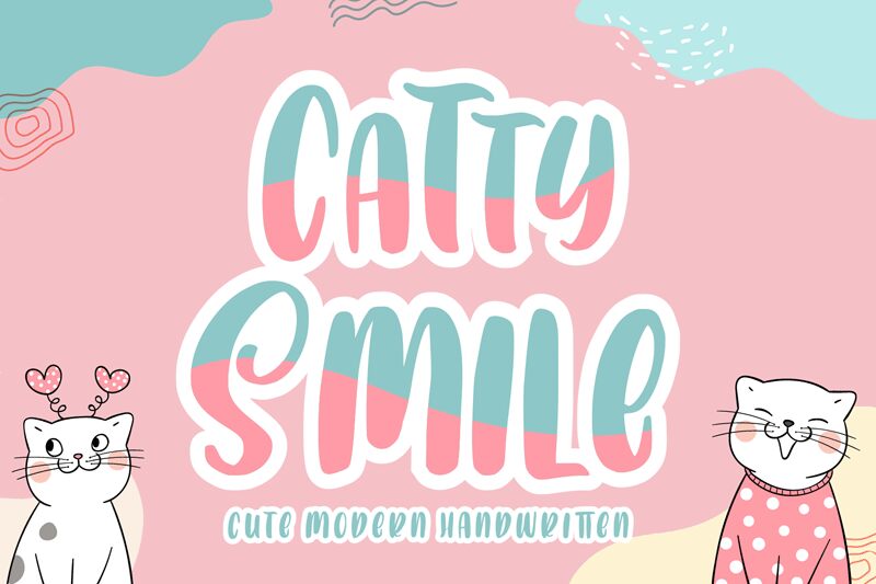 Catty Smile Schriftart
