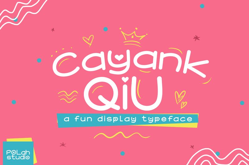 Cayank Qiu Schriftart