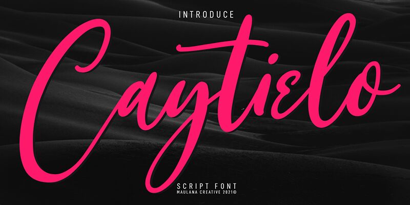 Caytielo Schriftart