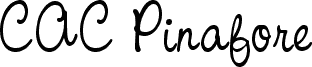 CAC Pinafore