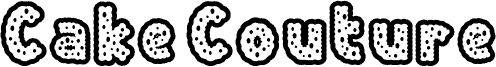 Cake Couture Two Schriftart