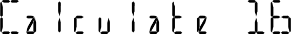 Calculate 16 Grid