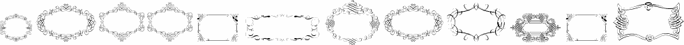 Calligraphic Frames Soft Two