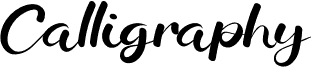 Calligraphy