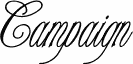 Preview of the Campaign-Normal font