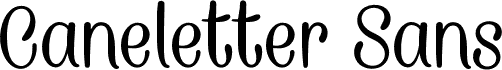 CaneletterSansPersonalUse