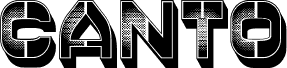 Preview of the Canto Regular font