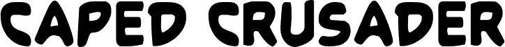 Preview of the Caped Crusader Condensed font