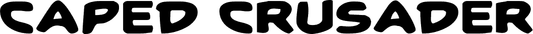 Preview of the Caped Crusader Expanded font