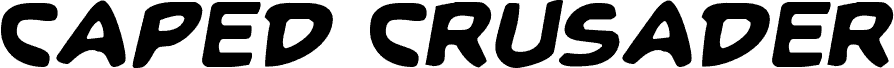 Preview of the Caped Crusader Light Semi-Ital font