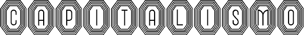 Capitalismo 12 Extravagant Regular 字体