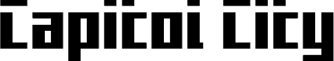 Capitol City Laser Straight Schriftart