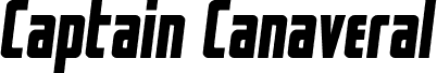 Captain CanaveralSemi-Italic