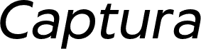 Captura Italic Demo