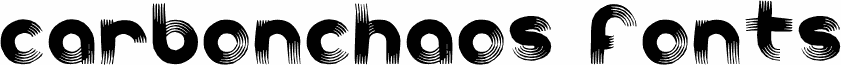 Preview of the carbonchaos fonts font