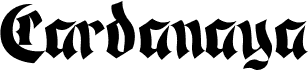 Cardanaya Font SemiBold
