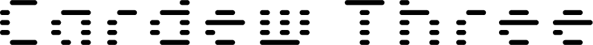 معاينة خط Cardew Three Rounded