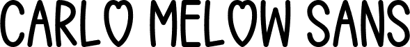 Carlo Melow Sans