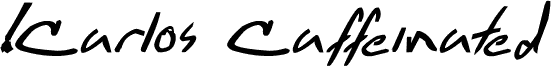 !Carlos Caffeinated Bold Italic