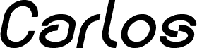 Carlos Italic