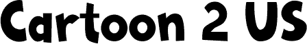 Preview of the Cartoon 2 US Regular font