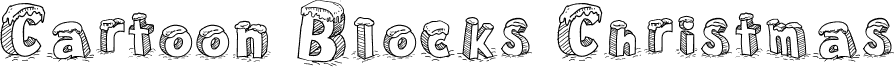 Cartoon Blocks Christmas SC