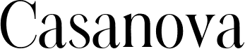 Casanova Serif Display Free Regular