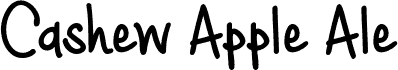 Cashew Apple Ale Bold