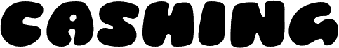 Preview of the Cashing font