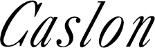 CaslonItalic
