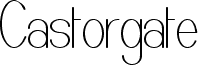 Castorgate - Upright