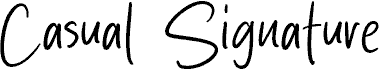 Casual Signature