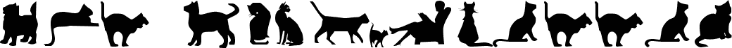 Cat Silhouettes