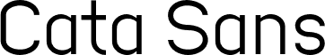 Cata Sans Regular