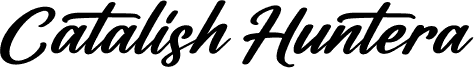 Catalish Huntera Italic font