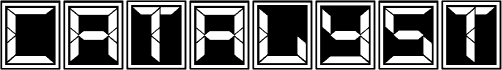 Catalyst Extravagant Regular font