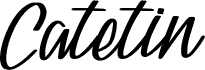 Catetin Regular Script