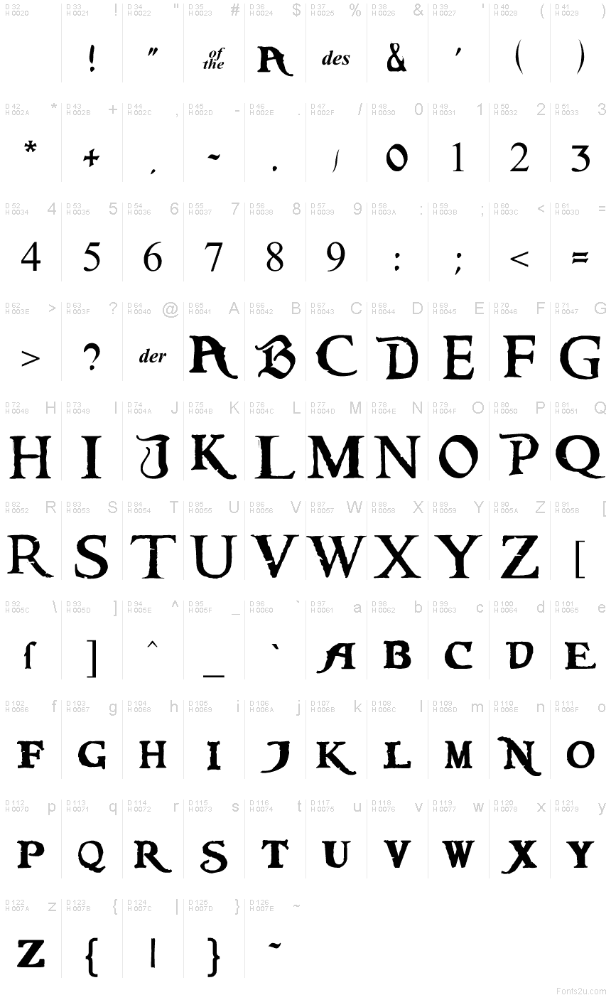 pirate fonts