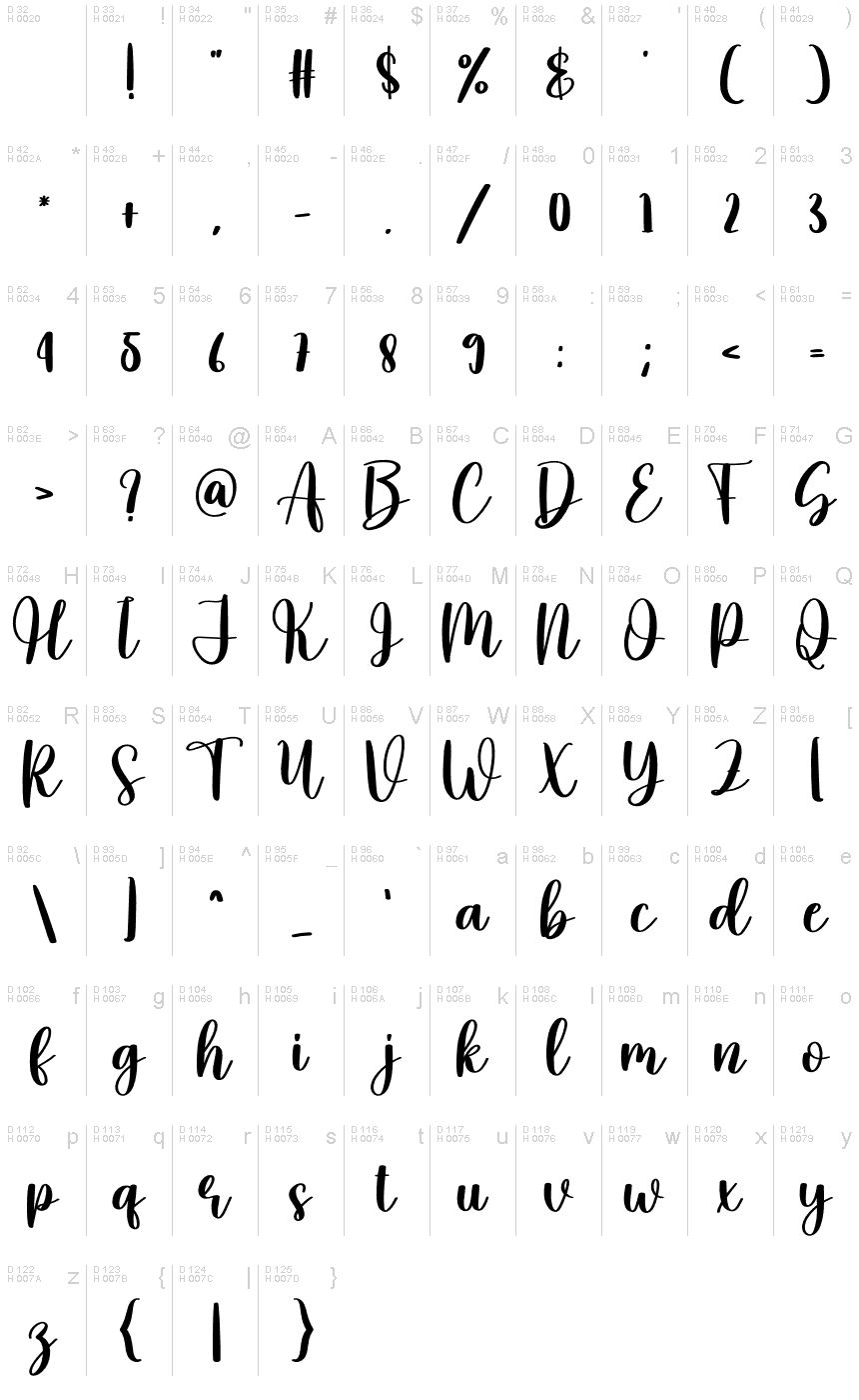 Cashew font | Fonts2u.com