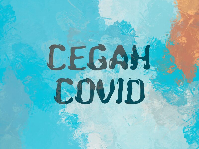 c Cegah Covid Schriftart