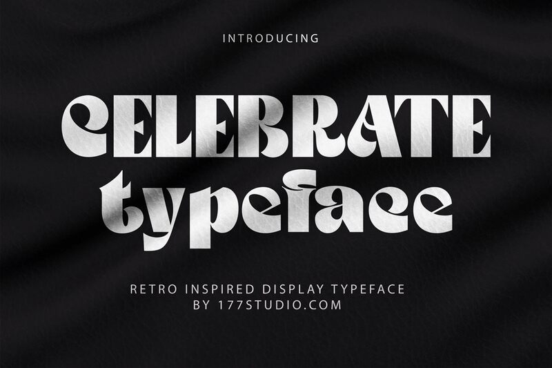 CELEBRATE RETRO Schriftart