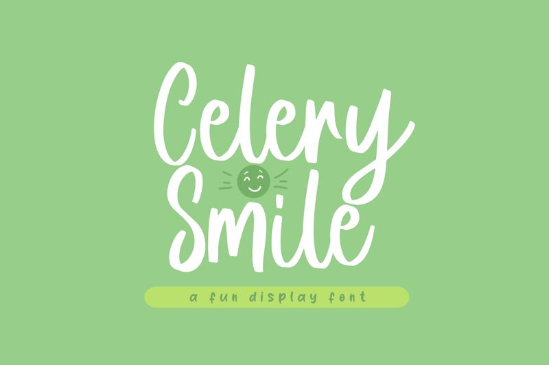 Celery Smile Fonte