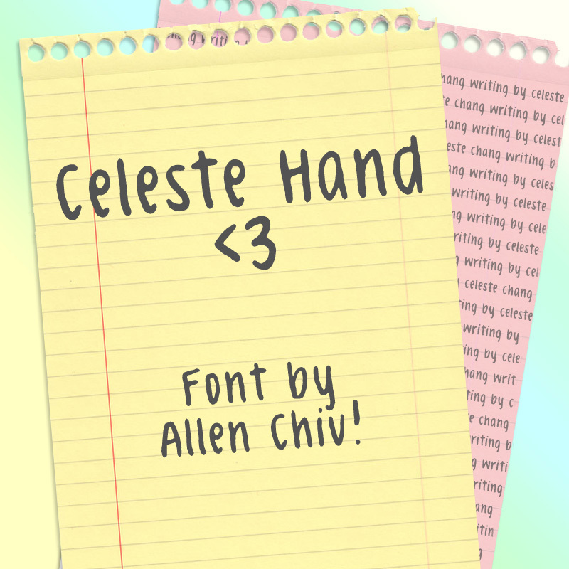 Celeste Hand Carattere