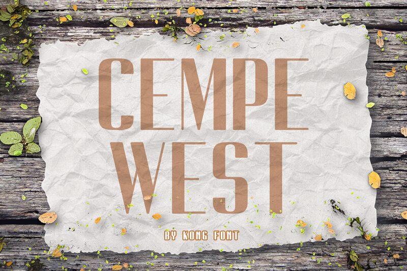 Cempe west Carattere