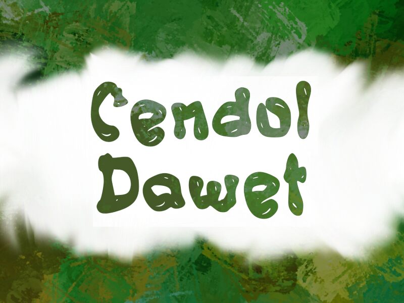 c Cendol Dawet Czcionka