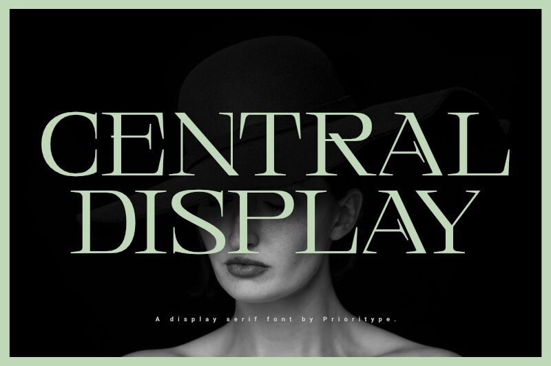 Central Display Schriftart