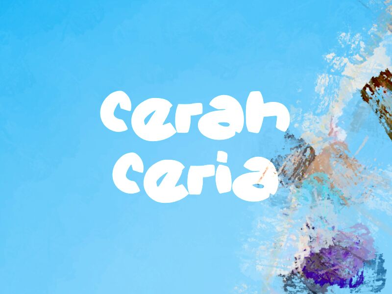 c Cerah Ceria Font
