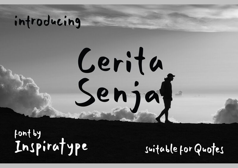 Cerita Senja Czcionka